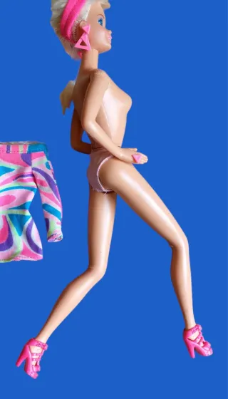 Barbie Totally Hairy Anni '80