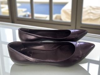 Malù Decolletè Pelle Nera Tg 38