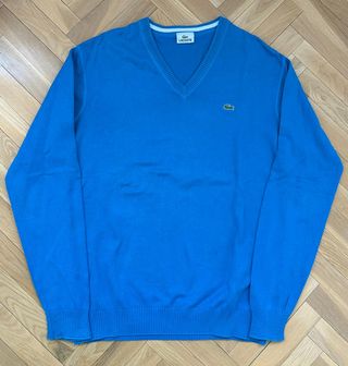 Jersey Lacoste Azul Talla L
