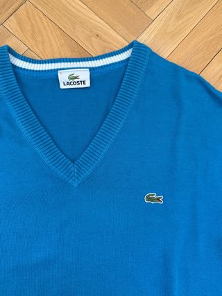 Jersey Lacoste Azul Talla L