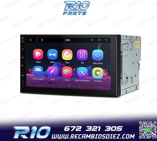 RADIO GPS ANDROID 8.1 7" OCTA-CORE 2DIN MULTIMEDIA PANTALLA
