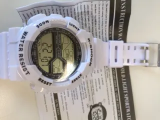 3 Relojes Deportivos (Azul, Rosa, Blanco)