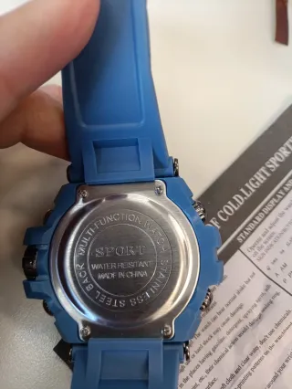 3 Relojes Deportivos (Azul, Rosa, Blanco)