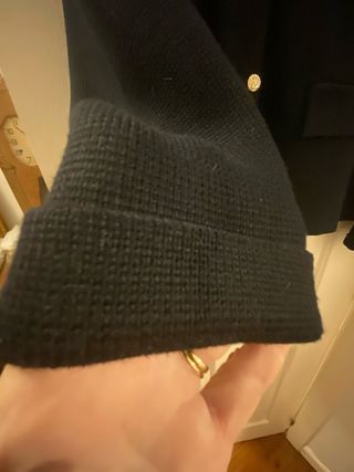 Chaqueta de punto grueso Zara. Talla L.