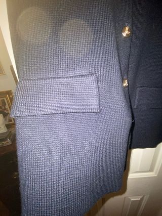 Chaqueta de punto grueso Zara. Talla L.