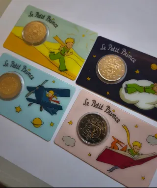 Lote 4 Coincard BU Francia El Principito 2026