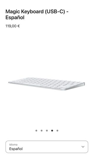 Teclado Magic Keyboard (USB-C) Español