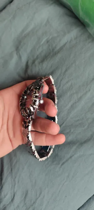 Reloj Chrome Hearts Opium Rojo/Plata