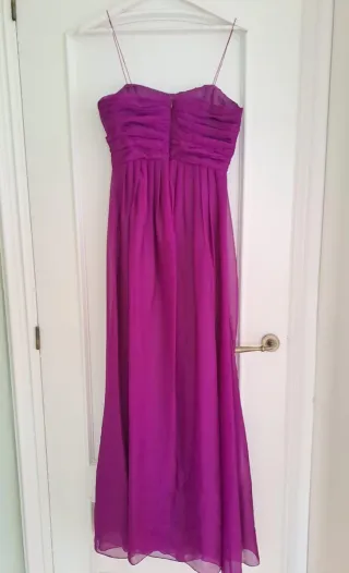 Vestido de fiesta largo (talla pequeño)