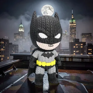 Figura Batman Crochet 3D