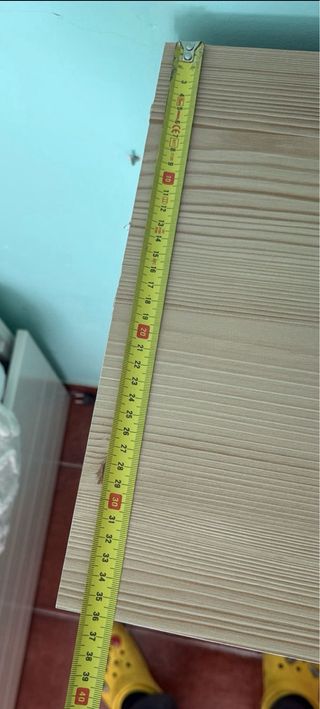 Zapatero Blanco Madera