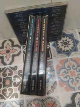 Lote 2 CDs Rock: Los Reyes del Rock y Hits 3 cds