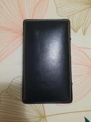 Joyero negro con espejo