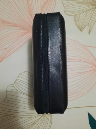 Joyero negro con espejo