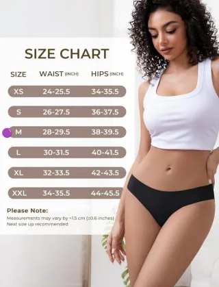 Braguitas cero costuras ✨Pack4✨