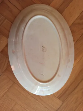 Vajilla fuentes a antiguas San Claudio