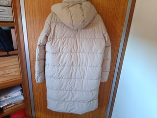 Abrigo acolchado Calvin Klein Beige Talla L