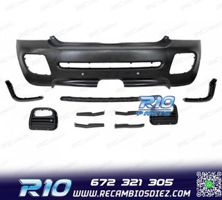 PARAGOLPES TRASERO MINI R56 R57 R58 07-13 LOOK JCW
