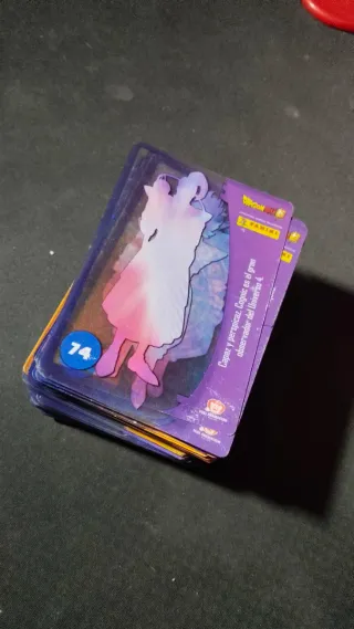 Lote de cartas dragón ball super (150uni.)