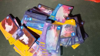 Lote de cartas dragón ball super (150uni.)