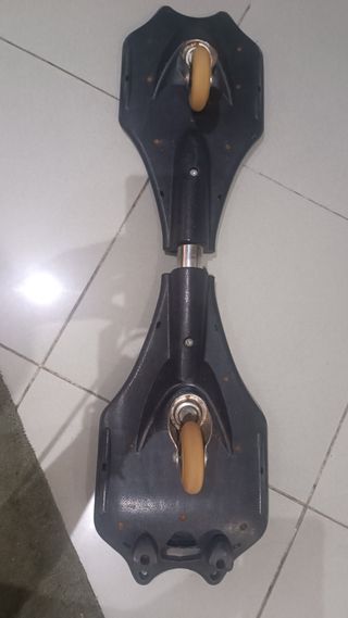 Monopatín dos ruedas vigor board, poco uso