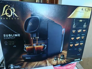 Cafetera Philips L'OR Barista Negra