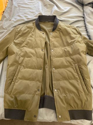 Bomber Zara Verde Talla M