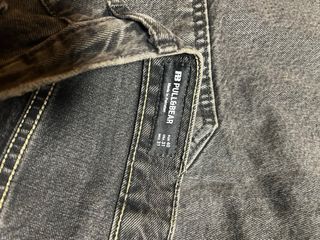 Pantalón baggy negro lavado oversize Y2K street