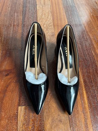 Zapatos de tacón Zara negros talla 36