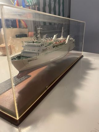 Maqueta Ferry Bahía de Cádiz Riera ISNASA Vintage