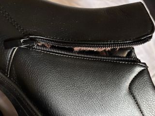 Botines hombre negros con forro cálido.