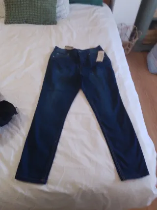 Pantalones vaqueros azules