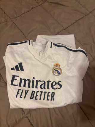 Camiseta R.M. Adidas Blanca