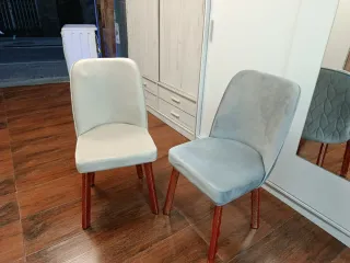 Sedie da Pranzo in Velluto