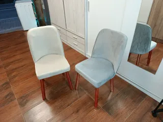 Sedie da Pranzo in Velluto