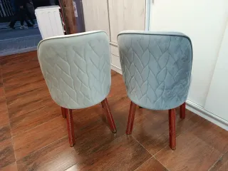 Sedie da Pranzo in Velluto