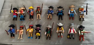 Playmobil Gran Lote Oeste Vintage 16 figuras