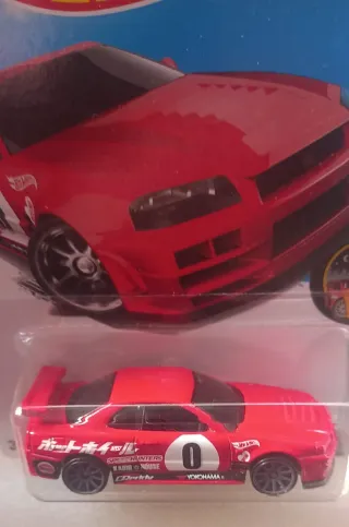 Hot Wheels Nissan Skyline GT-R R34 Need for Speed