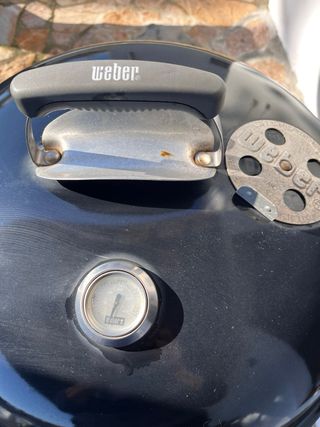 Barbacoa Weber Negra con Termostato