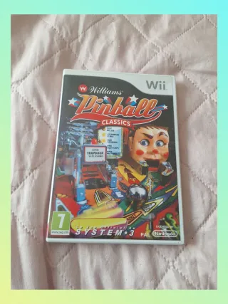 Williams Pinball Classics Wii + Manual