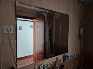 Specchio da bagno + supporto 100x80cm VENDITA URGENTE!!!!