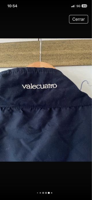 Cazadora Valecuatro entretiempo azul