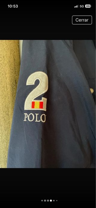 Cazadora Valecuatro entretiempo azul