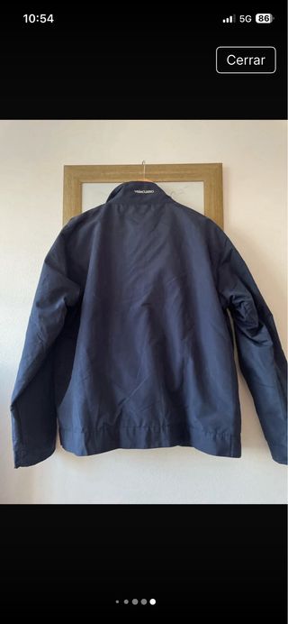 Cazadora Valecuatro entretiempo azul