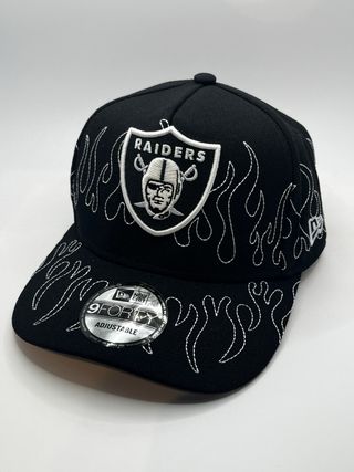 Gorra New Era Raiders 9Forty A Frame Negra