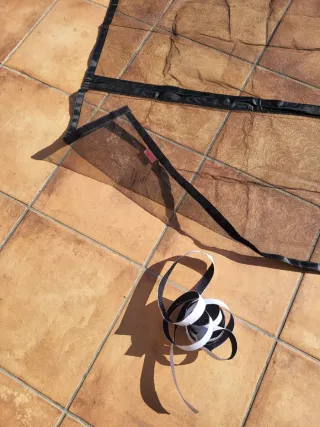 Mosquitera imantada para puerta. 215x95