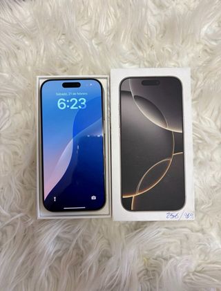 iPhone16Pro 256GB 96%BATERÍA!!!