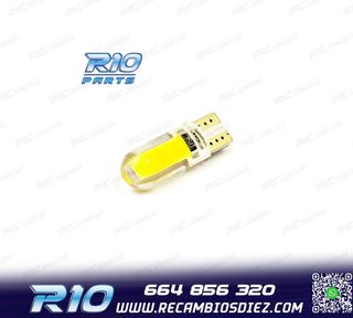 BOMBILLA LED CANBUS W5W T10 ECONÓMICA SILICONE
