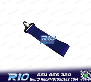 CINTA DE REMOLQUE AZUL EN TELA