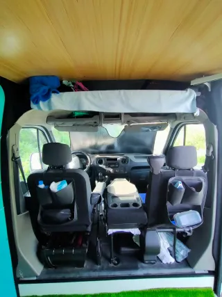 Furgón vivienda Renault Master camper